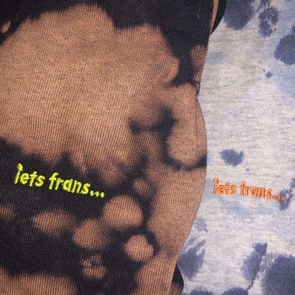 Iets frans tie dye sweatpants - Picture 3 of 3